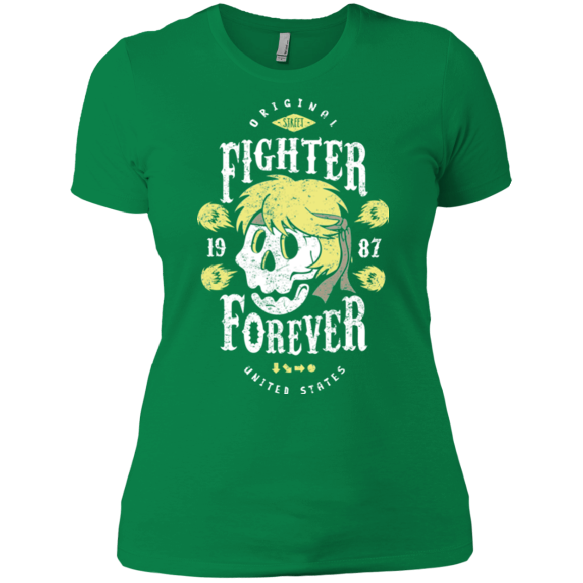 Fighter Forever Ken Women's Premium T-Shirt