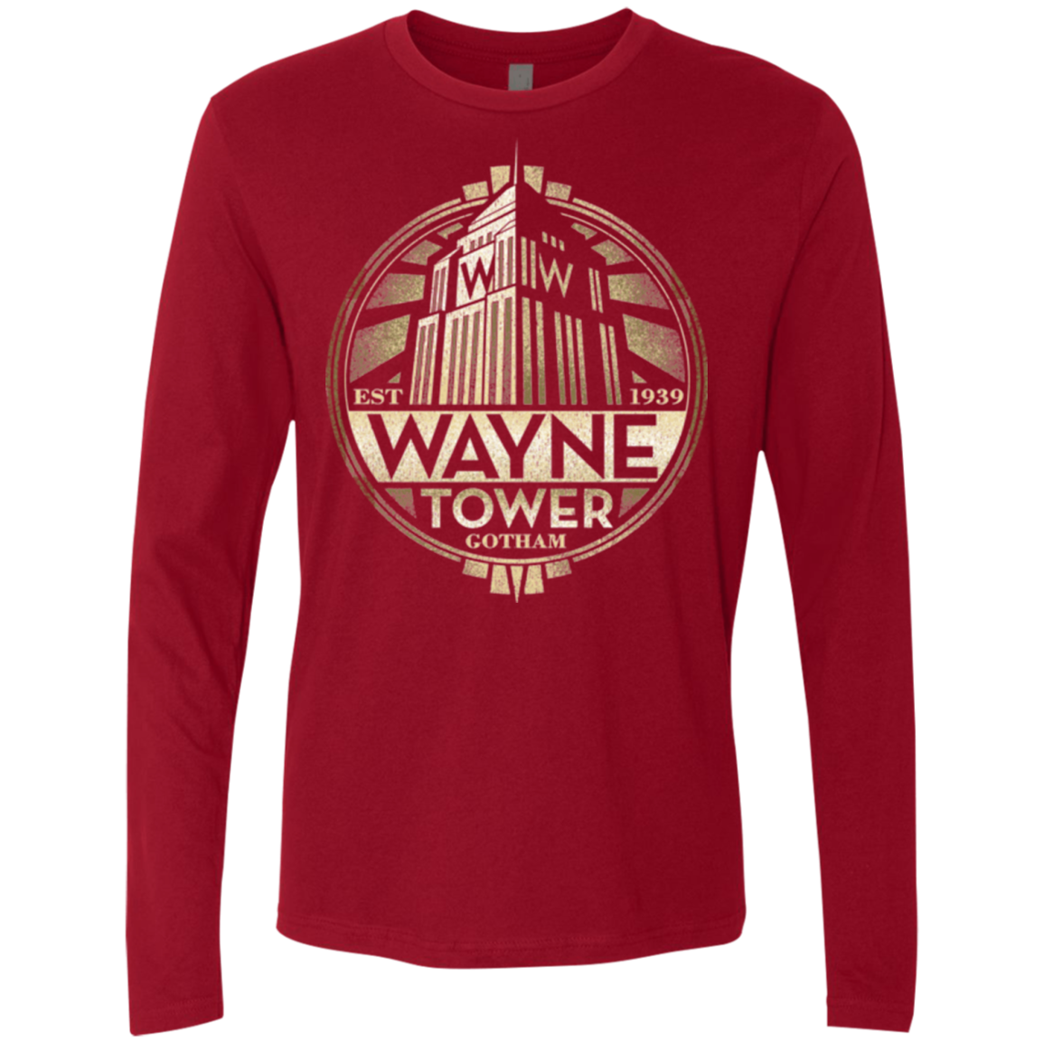 Wayne Tower Men's Premium Long Sleeve