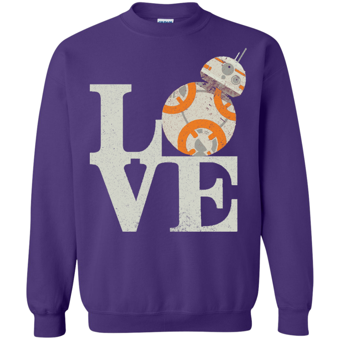 Love Droids Crewneck Sweatshirt