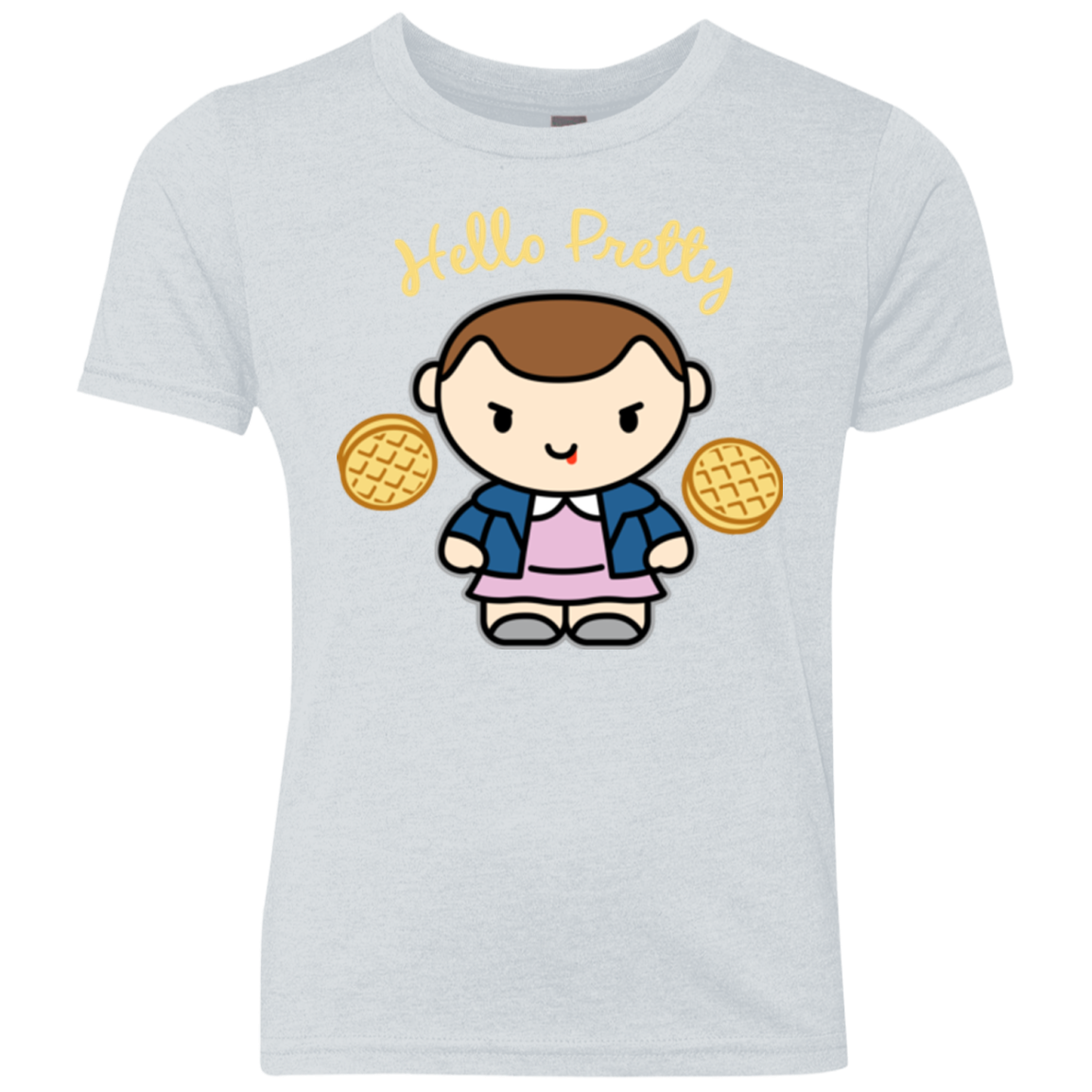 Hello Pretty Youth Triblend T-Shirt