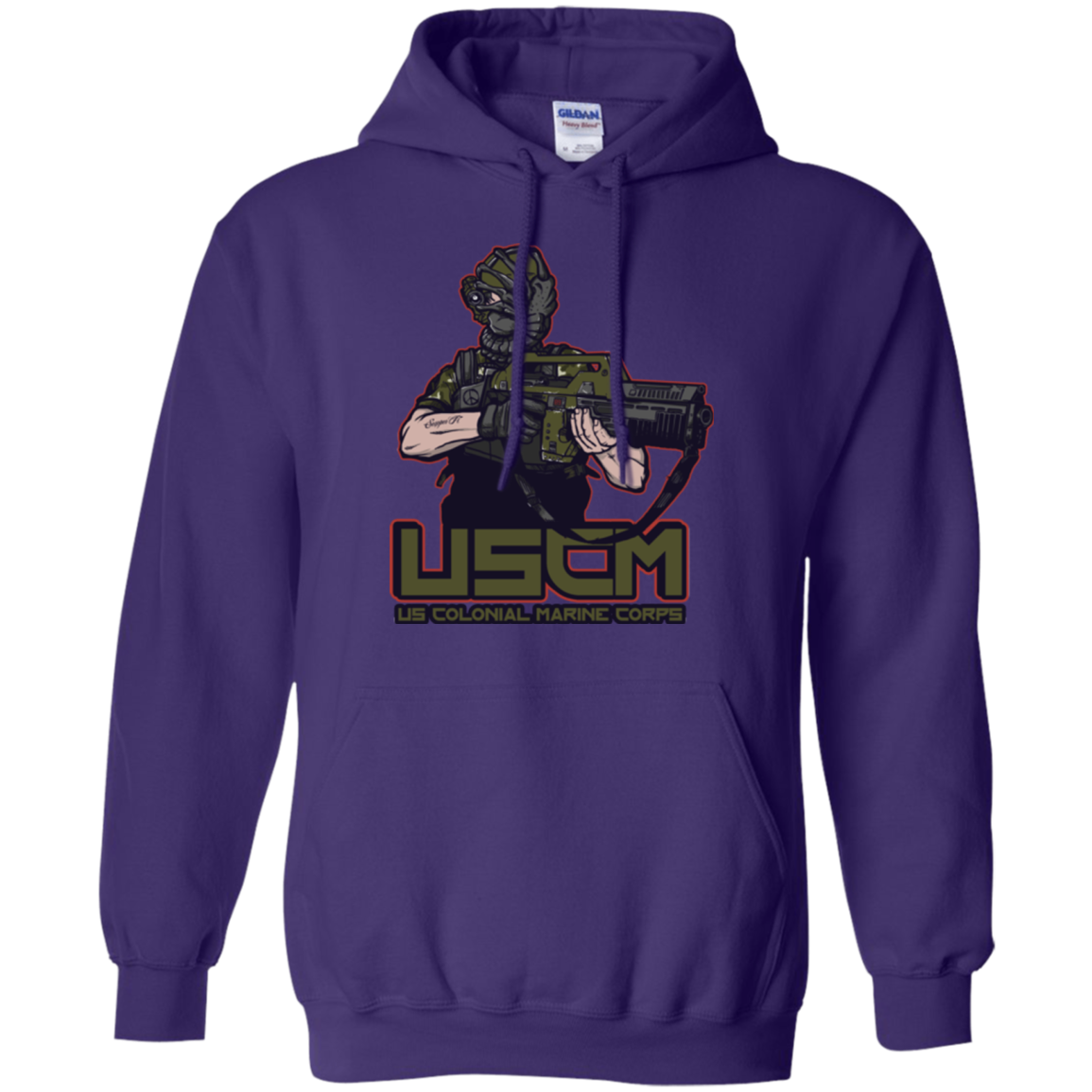 Colonial Facehugger Pullover Hoodie