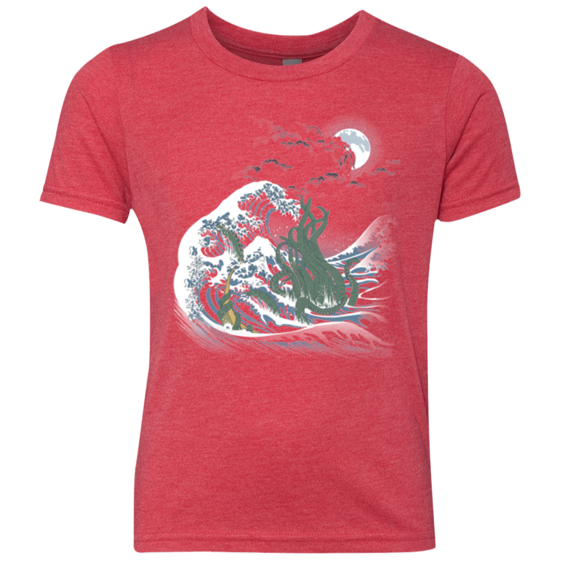 Wave Of R'lyeh Youth Triblend T-Shirt