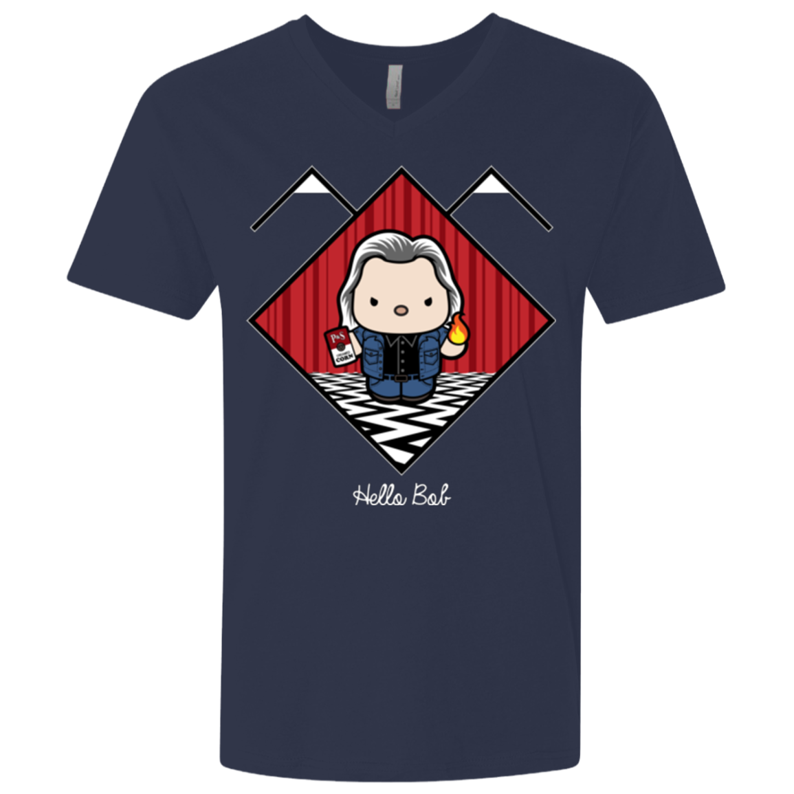 Hello Bob Men's Premium V-Neck