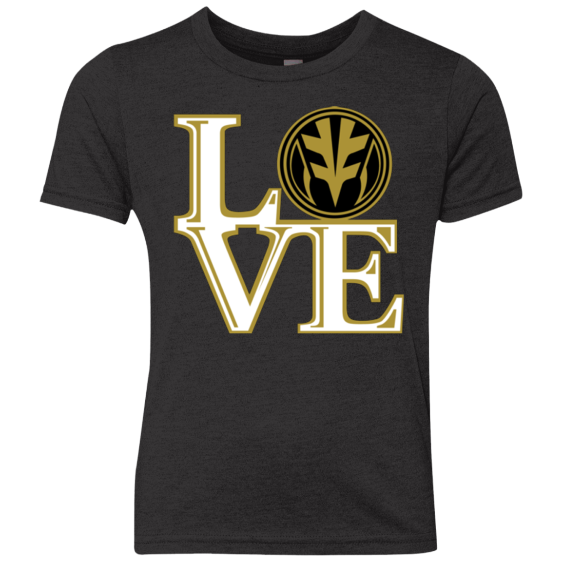 White Ranger LOVE Youth Triblend T-Shirt