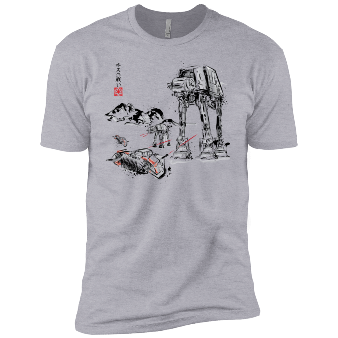 Battle in the Snow Sumi e Boys Premium T-Shirt