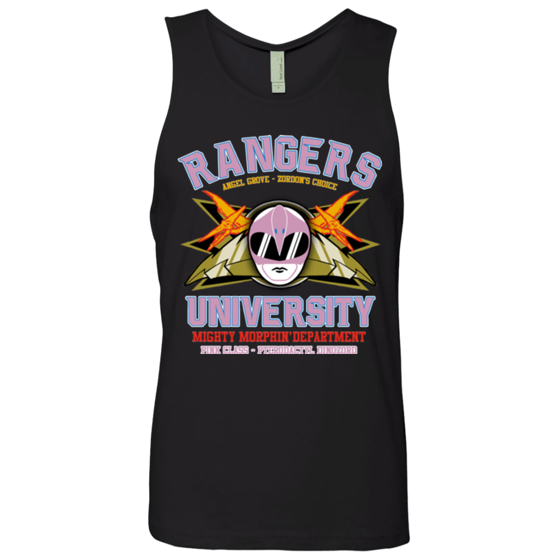 Rangers U Pink Ranger Men's Premium Tank Top