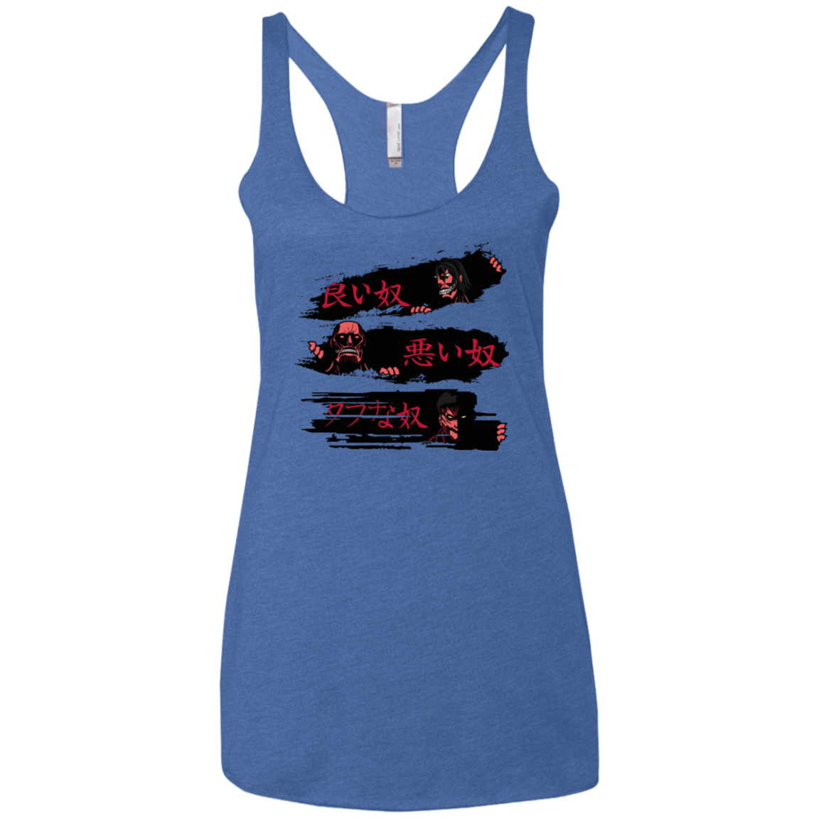 The Good The Bad And The Tough Women's Triblend Racerback Tank