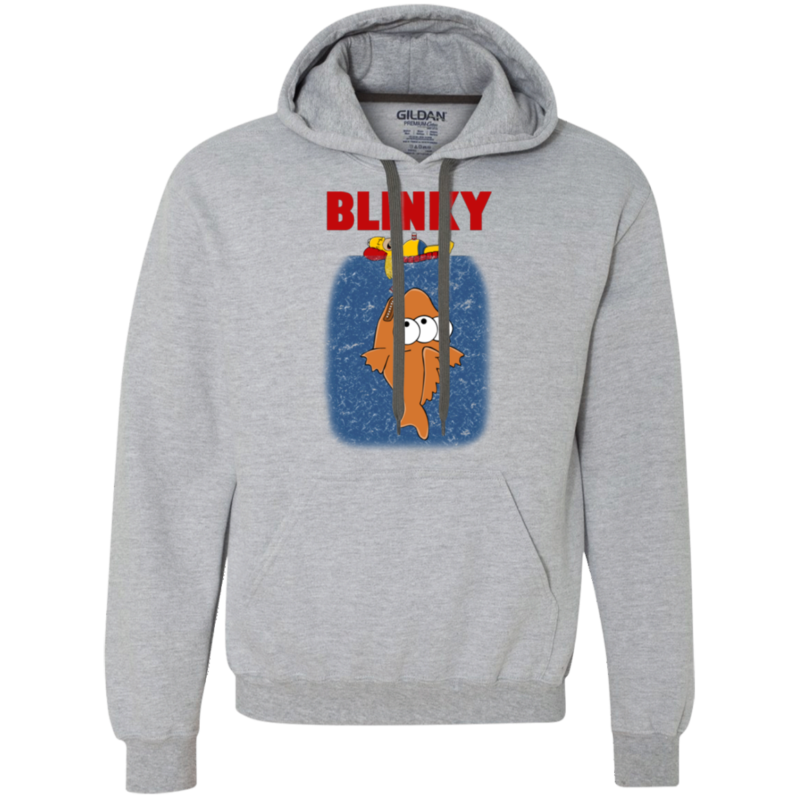 Blinky Jaws Premium Fleece Hoodie