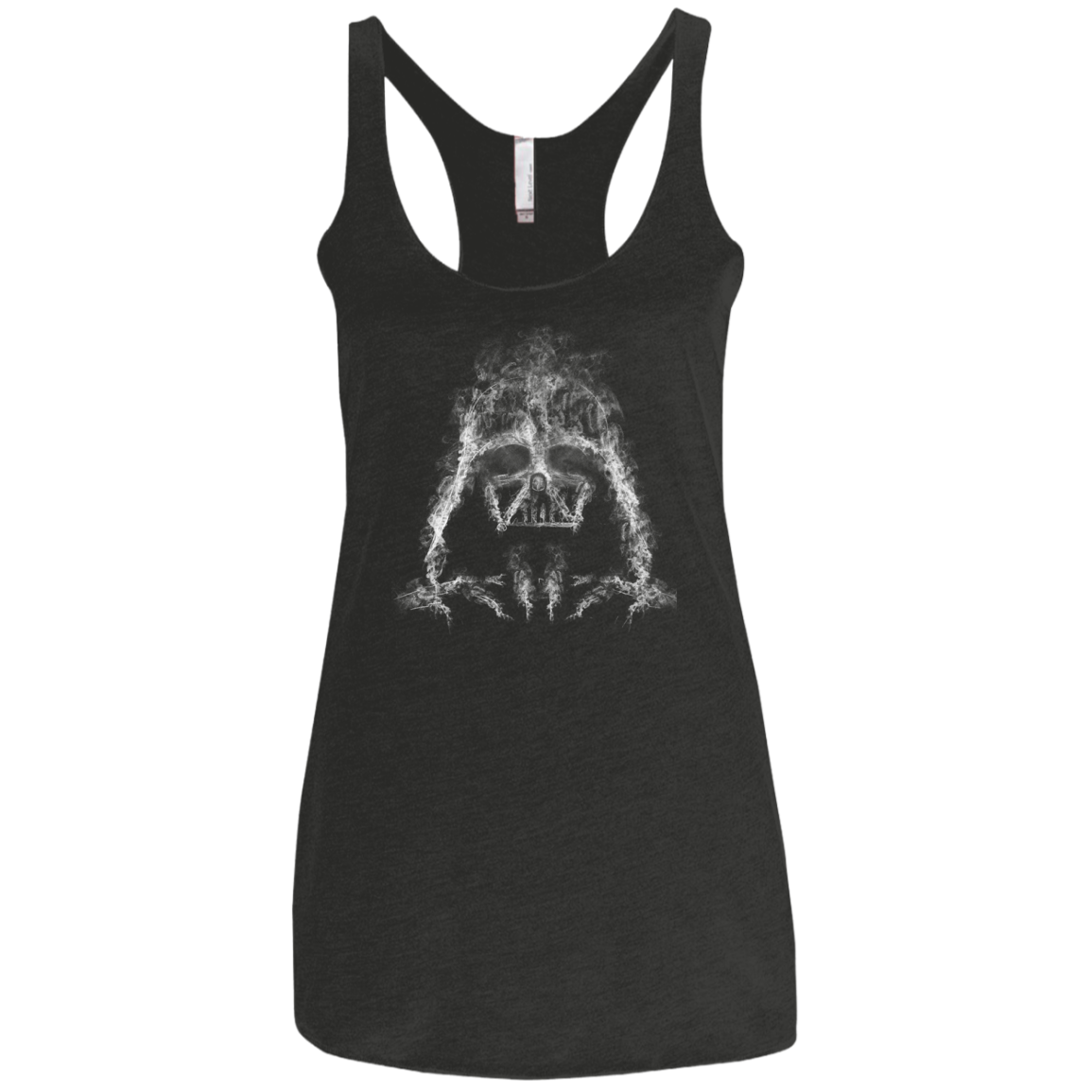 Darth Smoke Women's Triblend Racerback Tank