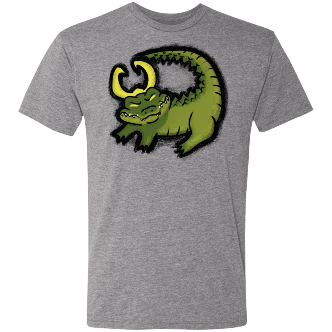 The King Alligator Men's Triblend T-Shirt