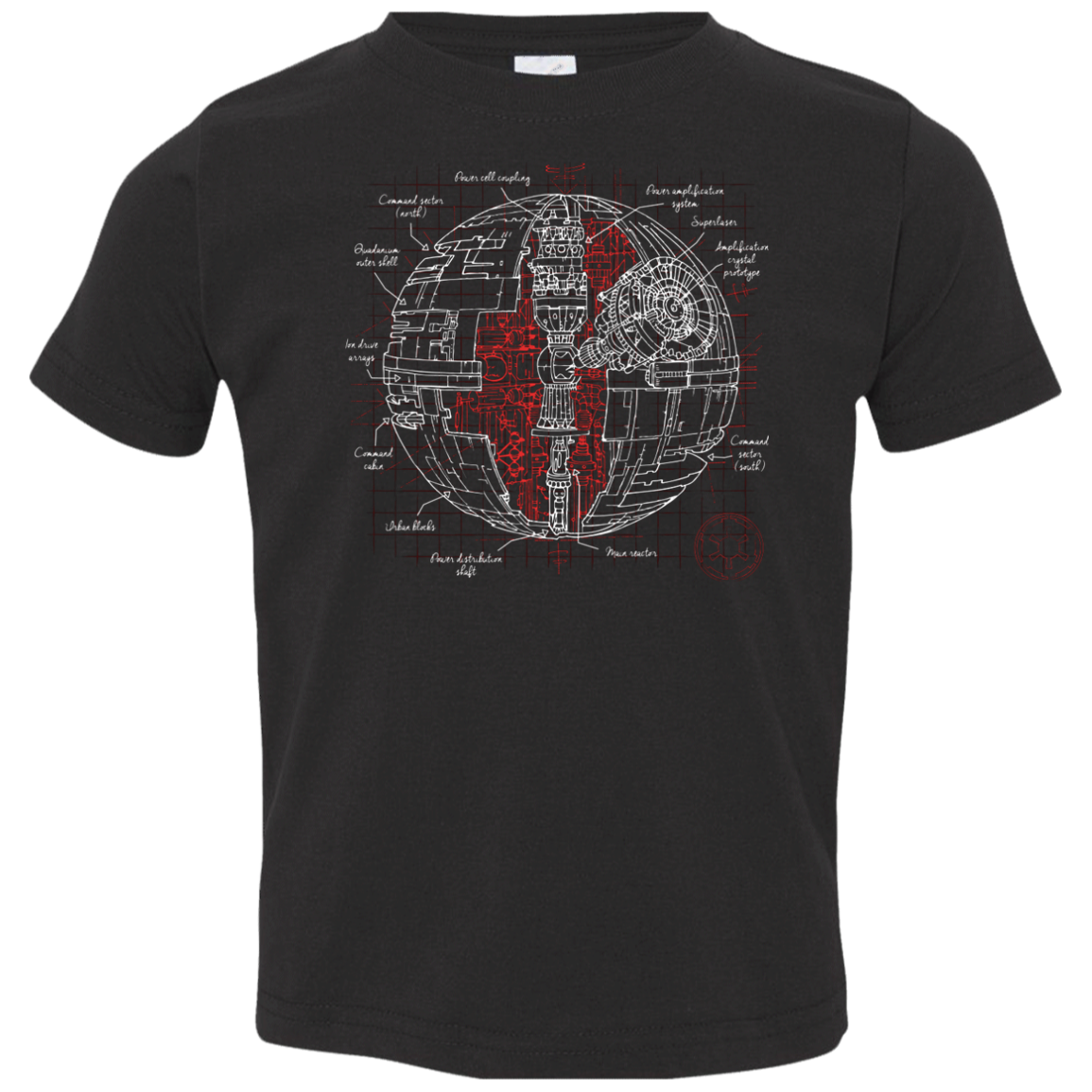Death Star Plan Toddler Premium T-Shirt