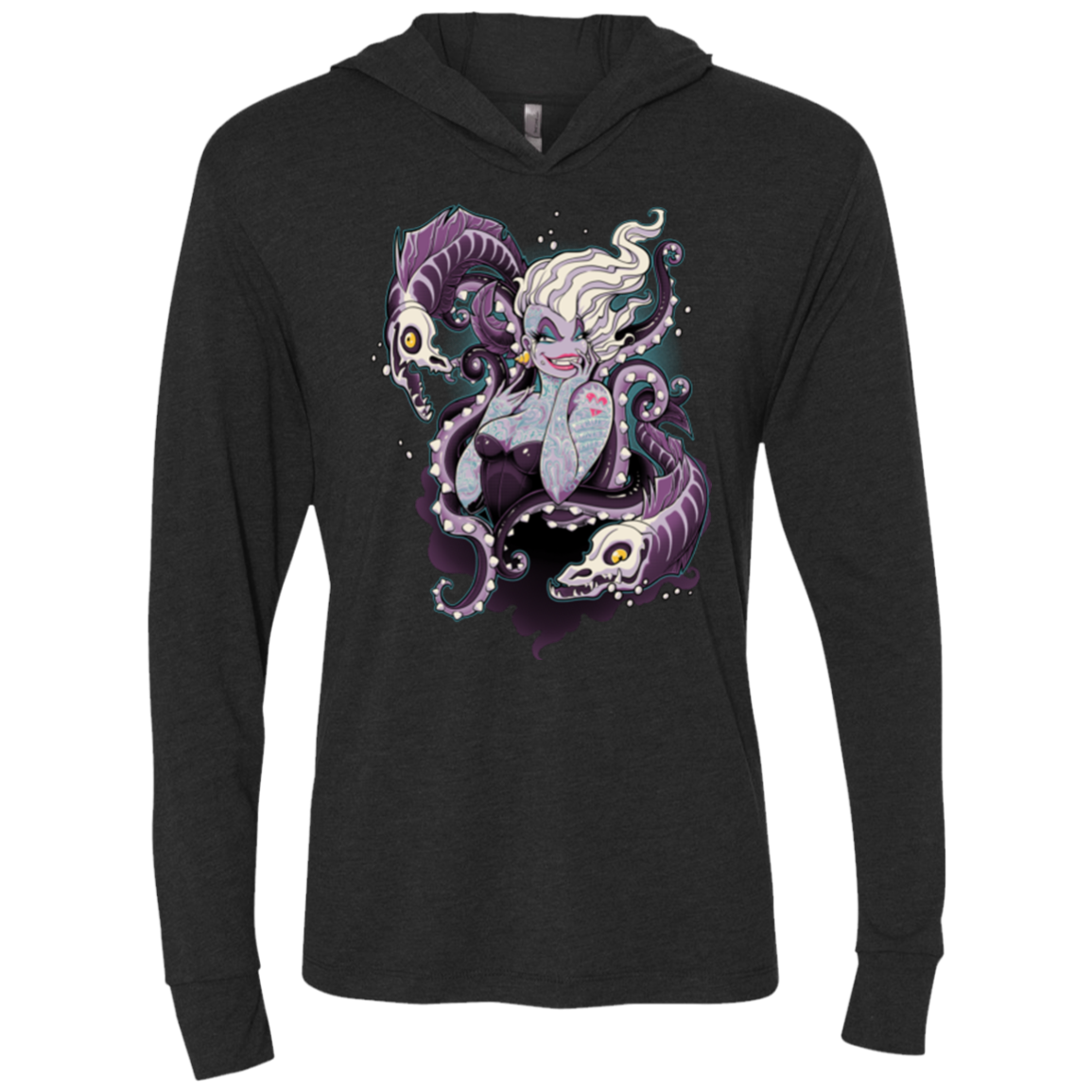 Body Language Triblend Long Sleeve Hoodie Tee