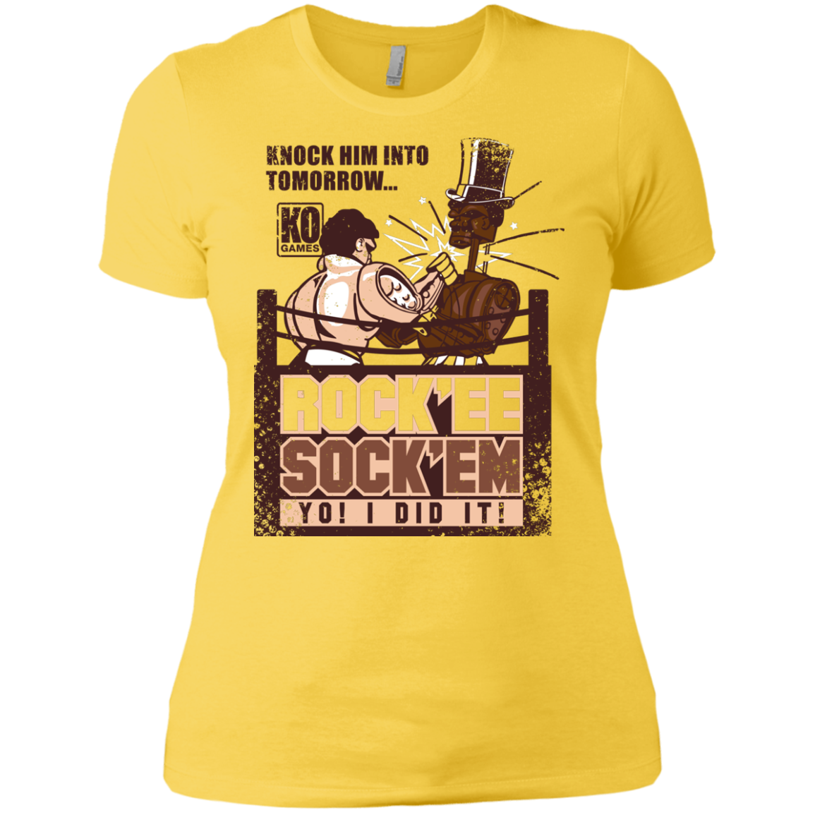 Rockee Sockem Women's Premium T-Shirt