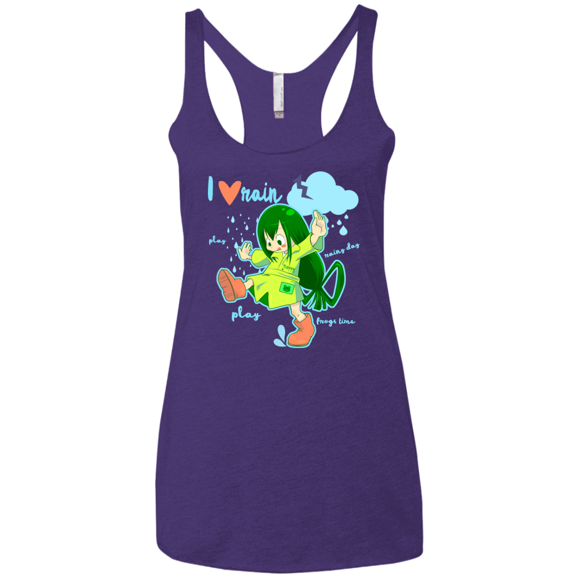 Rainy Day Women's Triblend Racerback Tank