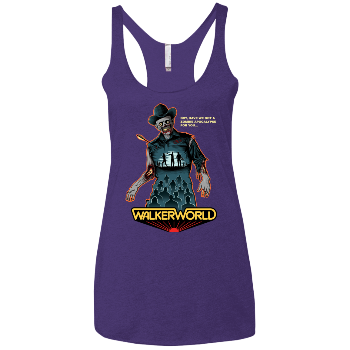Walker World Women's Triblend Racerback Tank
