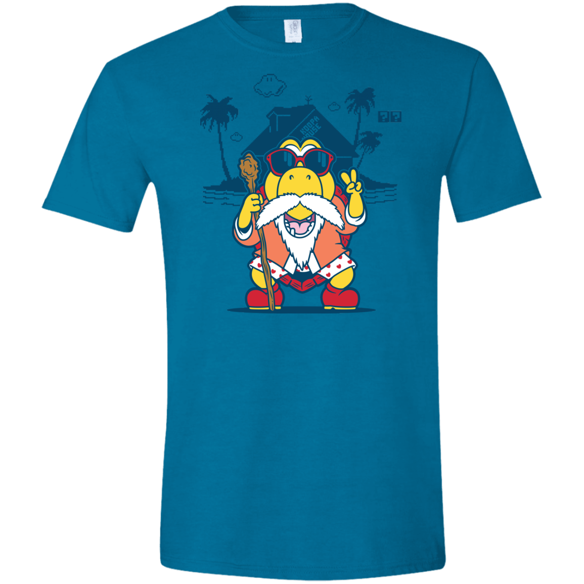 TURTLE HERMIT Men's Semi-Fitted Softstyle