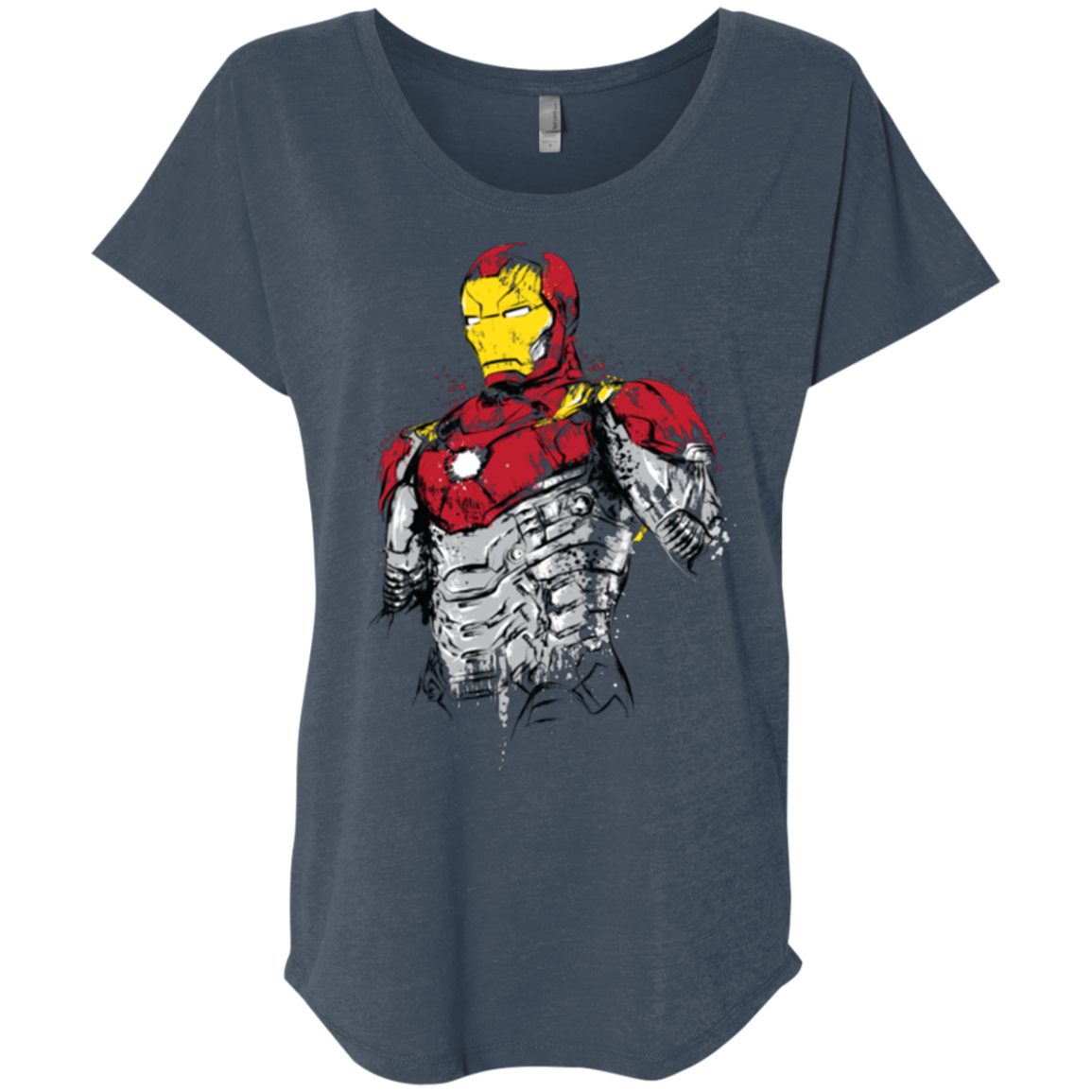 Ironman - Mark XLVII Armor Triblend Dolman Sleeve