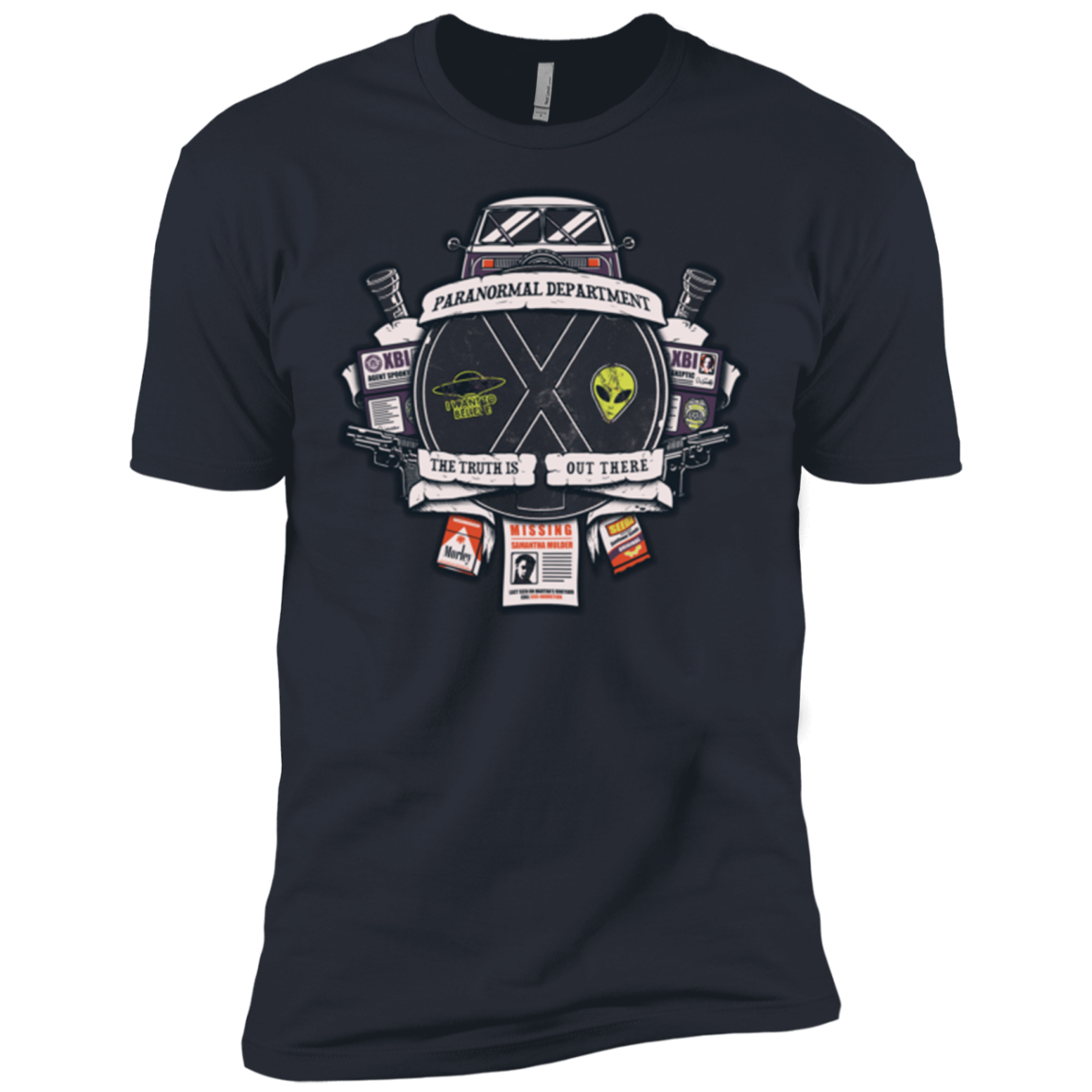 Paranormal files Crest Men's Premium T-Shirt