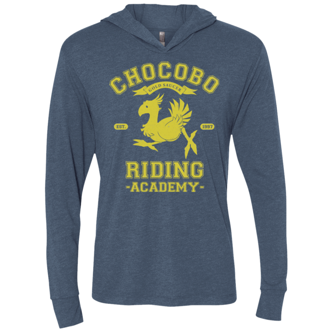 Riding Academy Triblend Long Sleeve Hoodie Tee