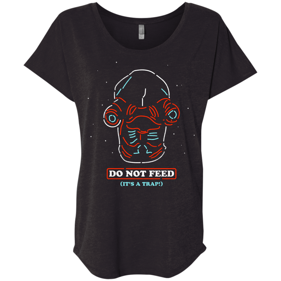 Do Not Feed Triblend Dolman Sleeve