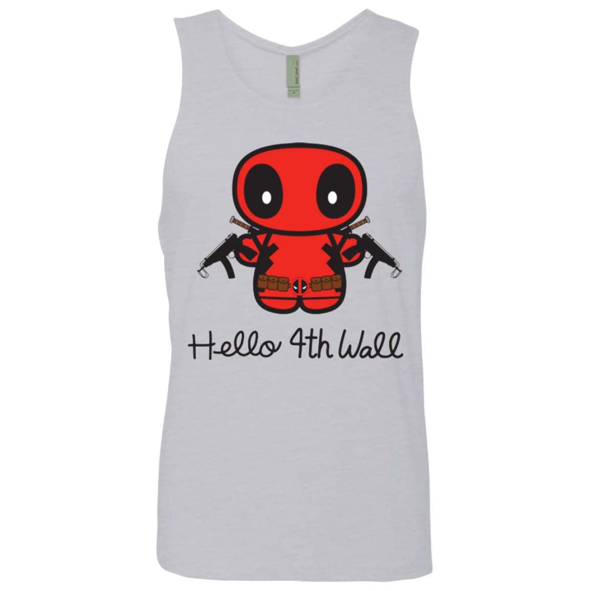 Hello 4th Wall Men's Premium Tank Top