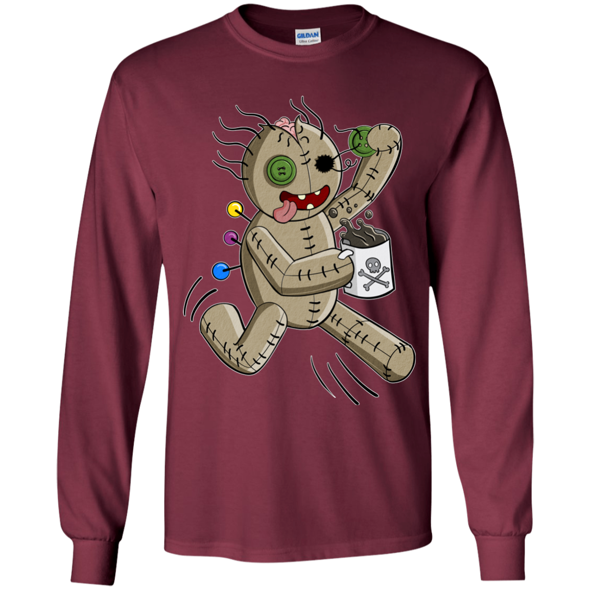 Voodoo Coffee Runner Youth Long Sleeve T-Shirt