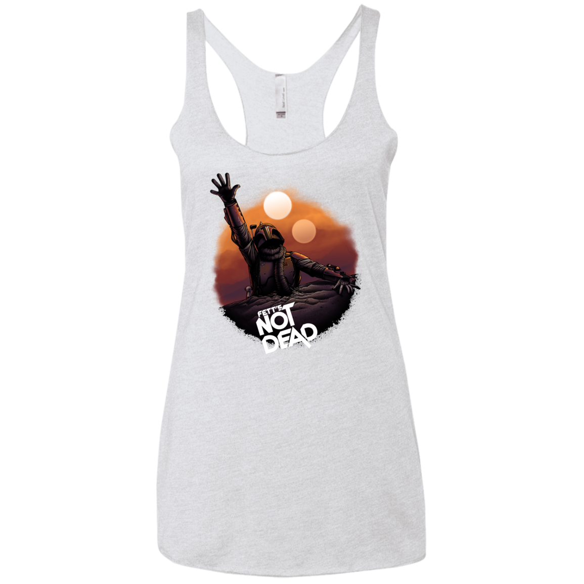 Back From The Pit Women's Triblend Racerback Tank