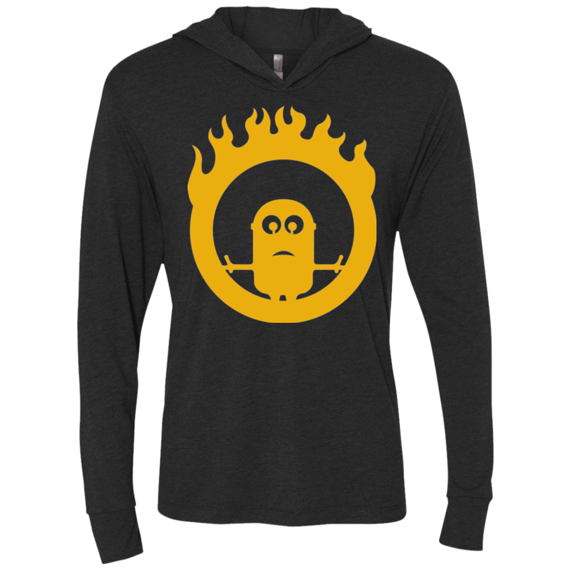 War Minions Triblend Long Sleeve Hoodie Tee