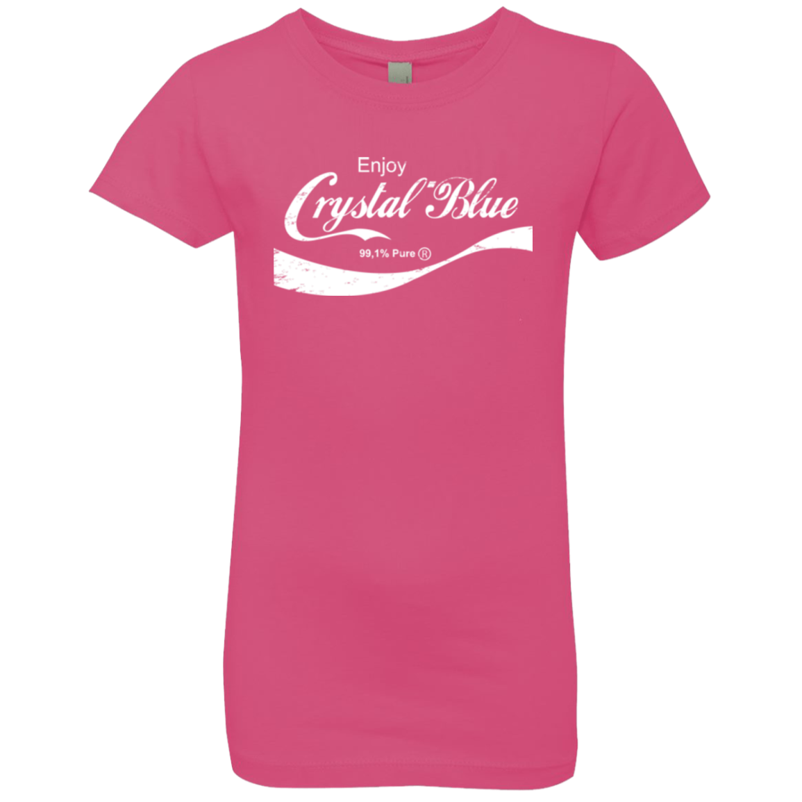 Crystal Blue Coke Girls Premium T-Shirt