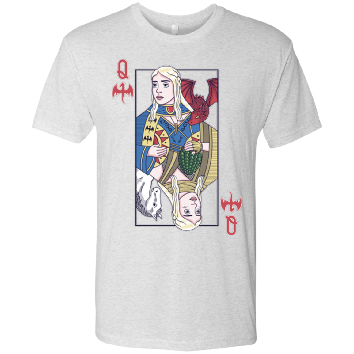 Queen of Dragons Men's Triblend T-Shirt