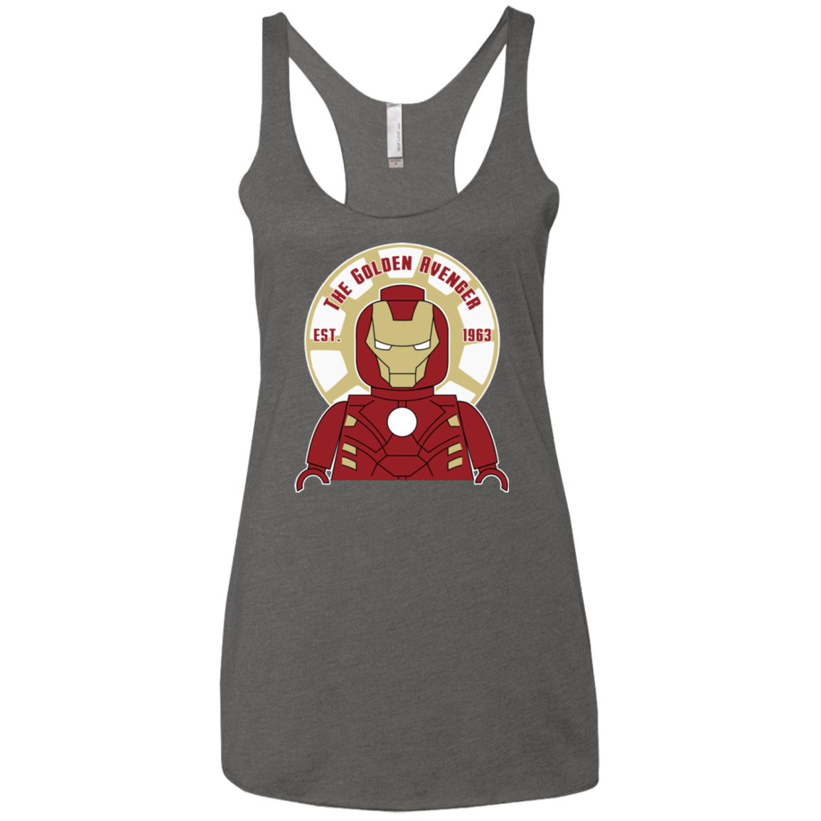 The Golden Avenger Women's Triblend Racerback Tank