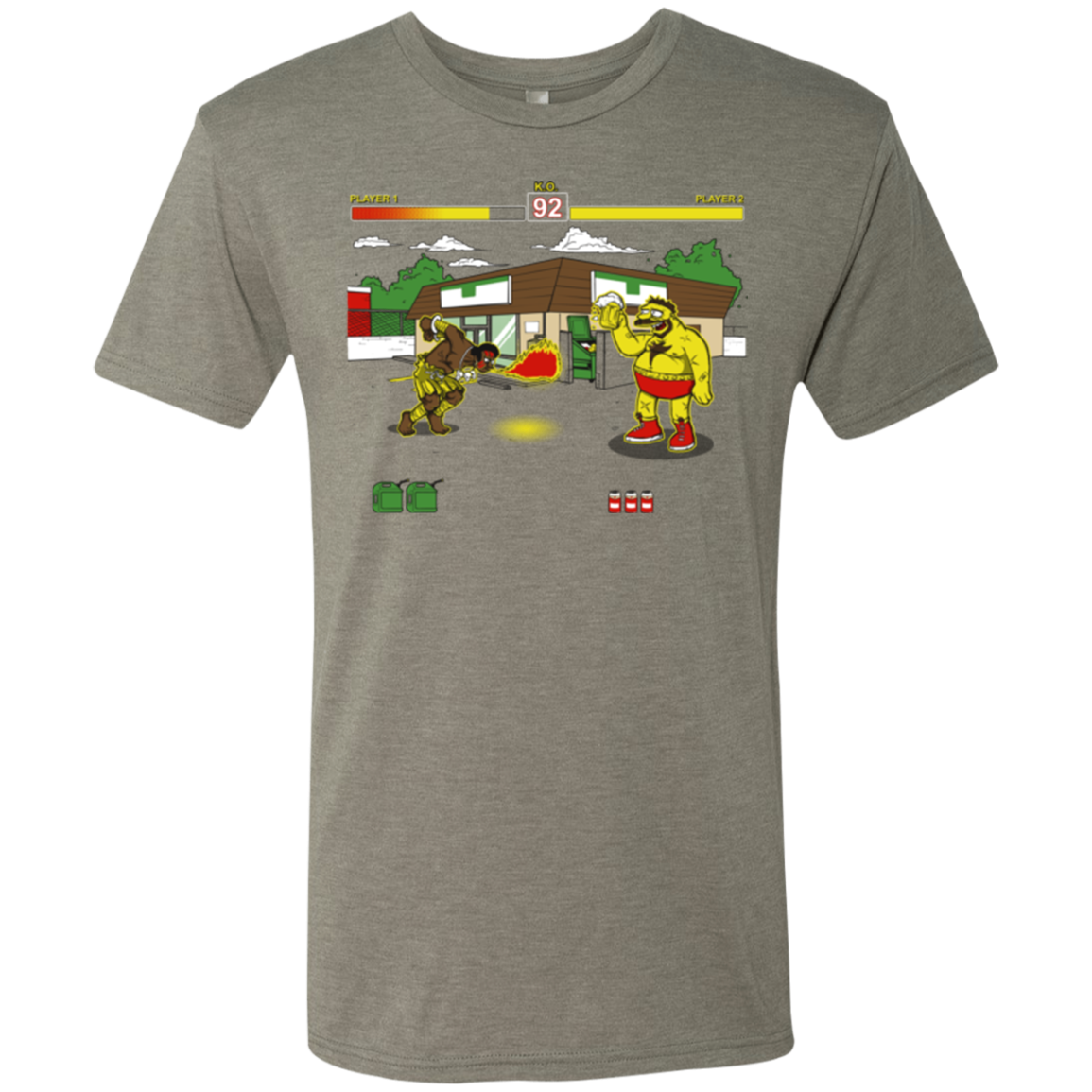 Springfield Fighter Men's Triblend T-Shirt