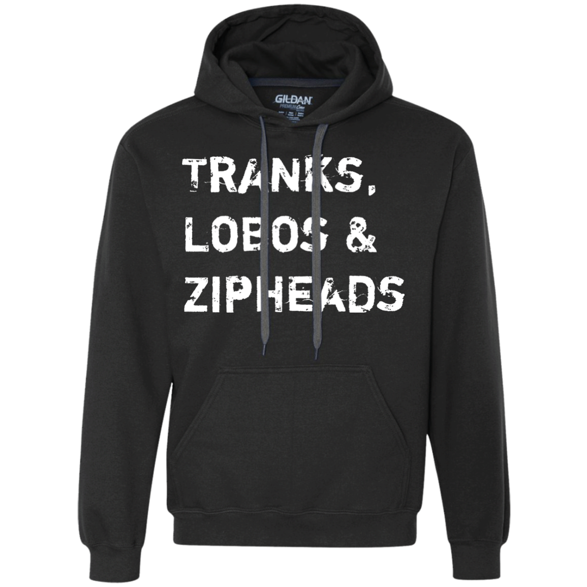 Tranks Lobos Zipheads Premium Fleece Hoodie