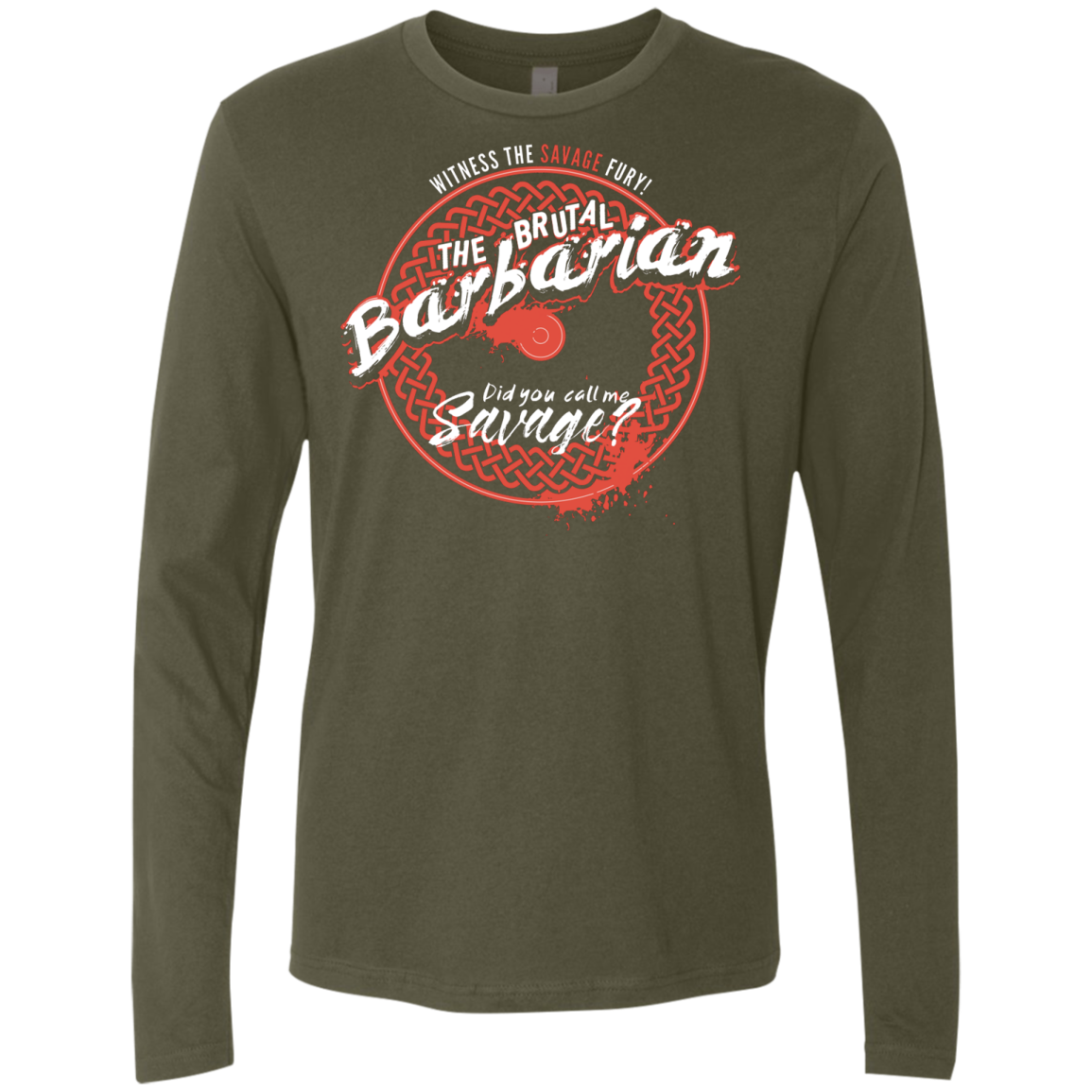 Barbarian Men's Premium Long Sleeve