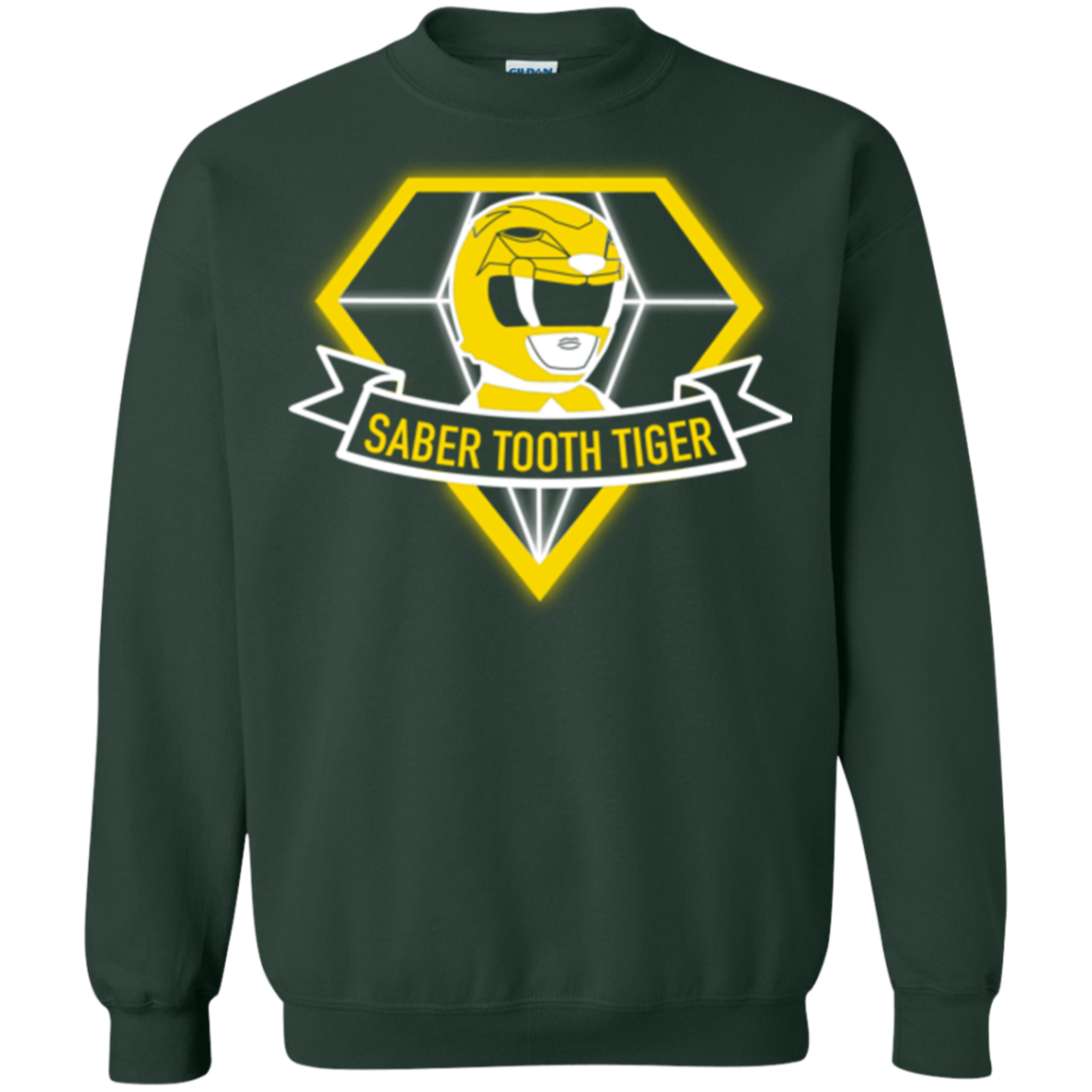 Saber Tooth Tiger Crewneck Sweatshirt