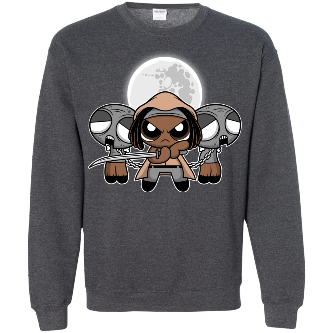 SHUFFLE AND SLICE AND NOT VERY NICE Crewneck Sweatshirt