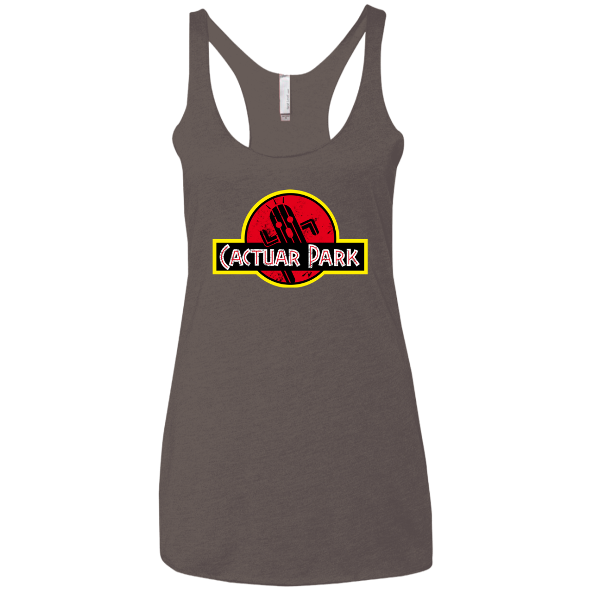 Cactuar Park Women's Triblend Racerback Tank