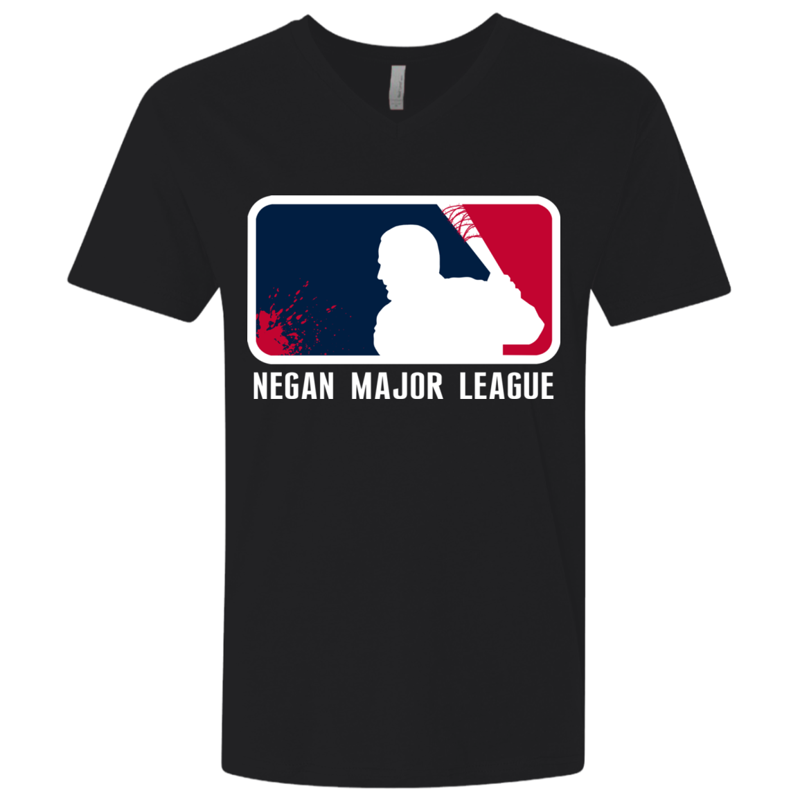 Negan Mayor League Men's Premium V-Neck