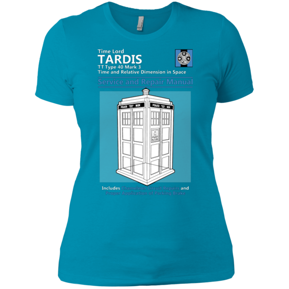 TARDIS SERVICE AND REPAIR MANUAL Women's Premium T-Shirt