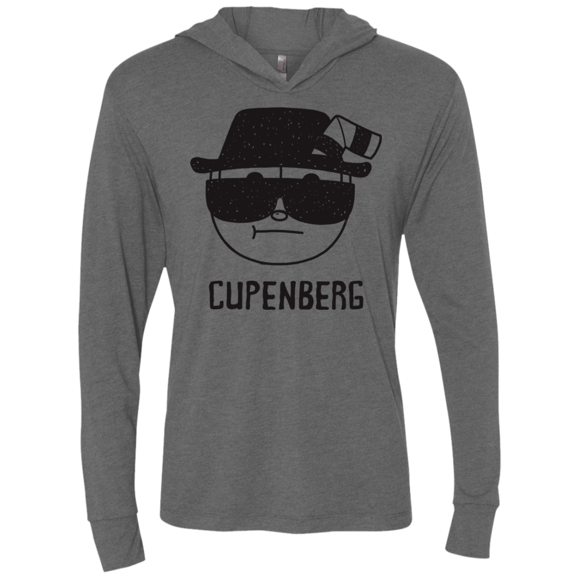 Cupenberg Triblend Long Sleeve Hoodie Tee