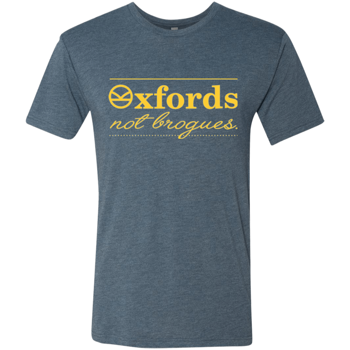 Oxfords Not Brogues Men's Triblend T-Shirt