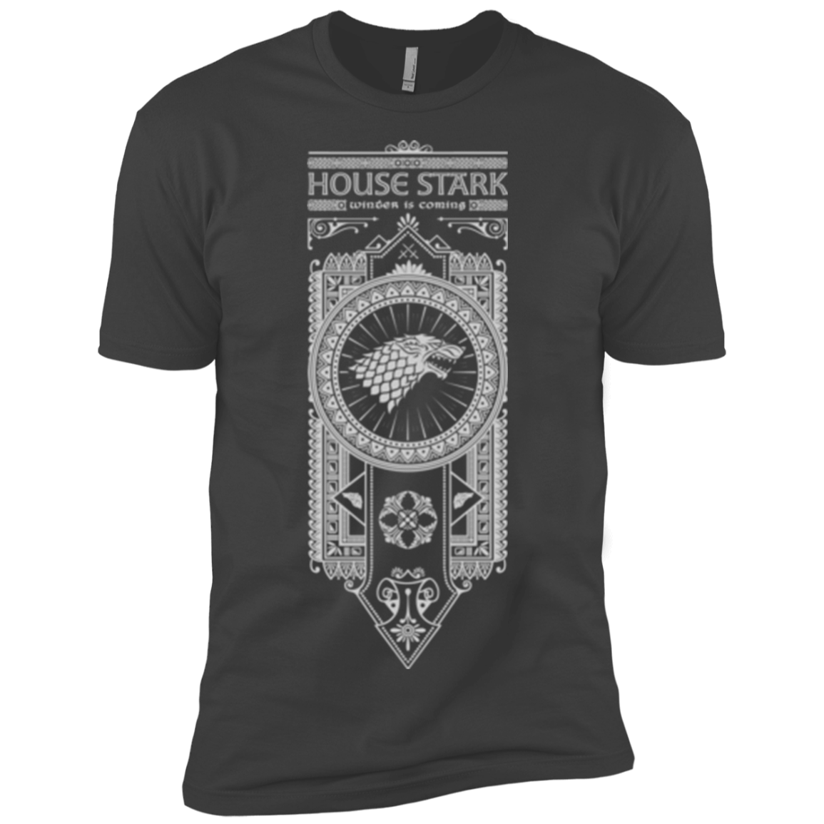 House Stark White Men's Premium T-Shirt