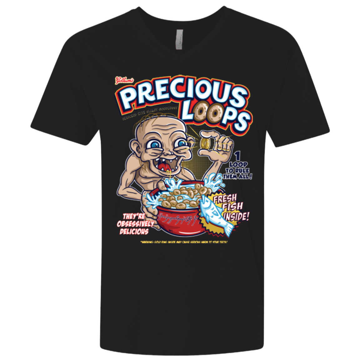 Precious Loops Men's Premium V-Neck