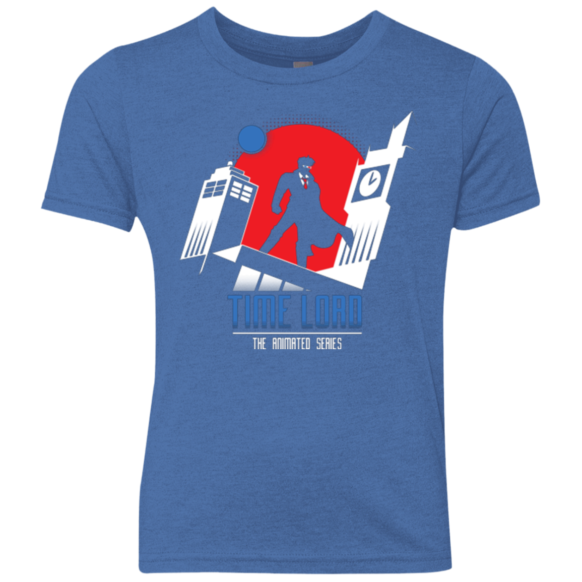 Time Lord Animated Series Youth Triblend T-Shirt