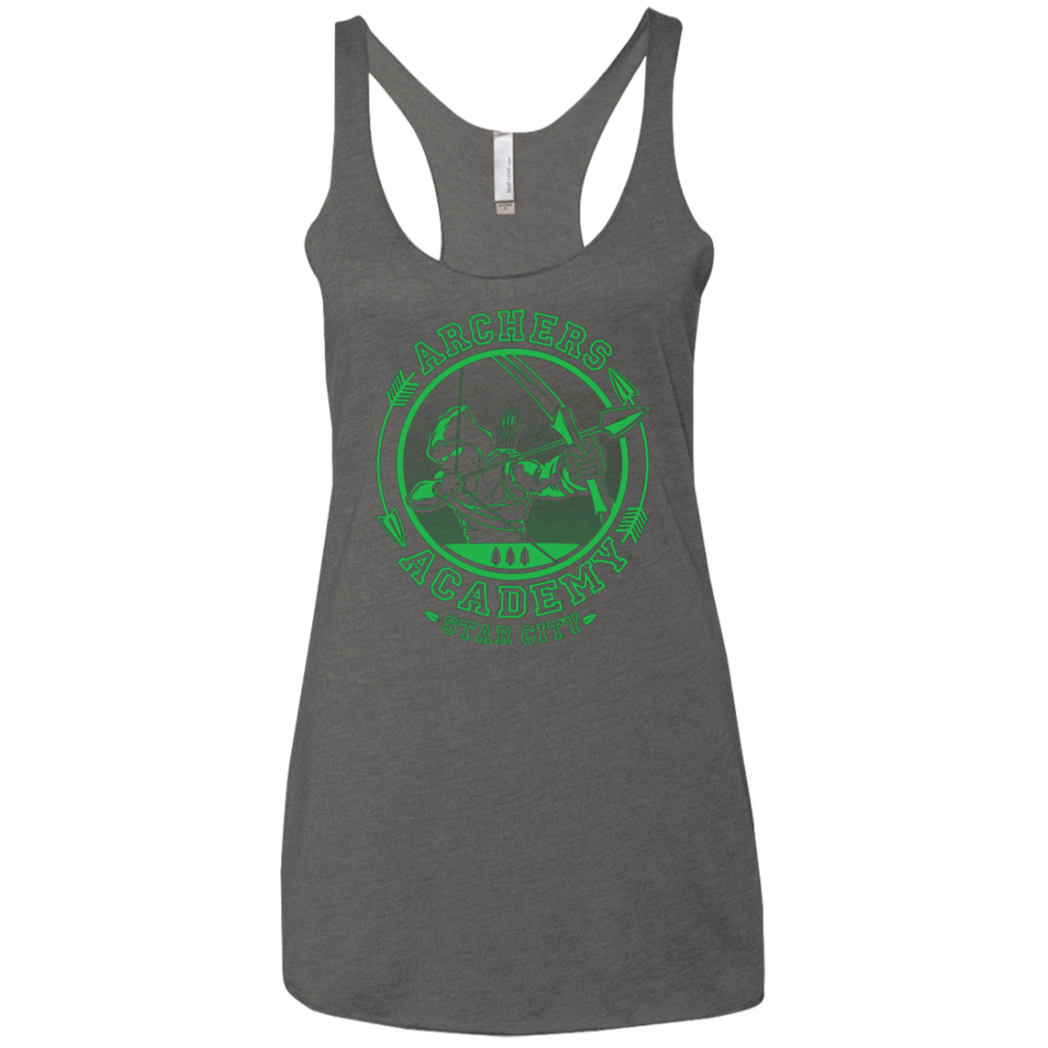 ARCHERS ACADEMY Women's Triblend Racerback Tank