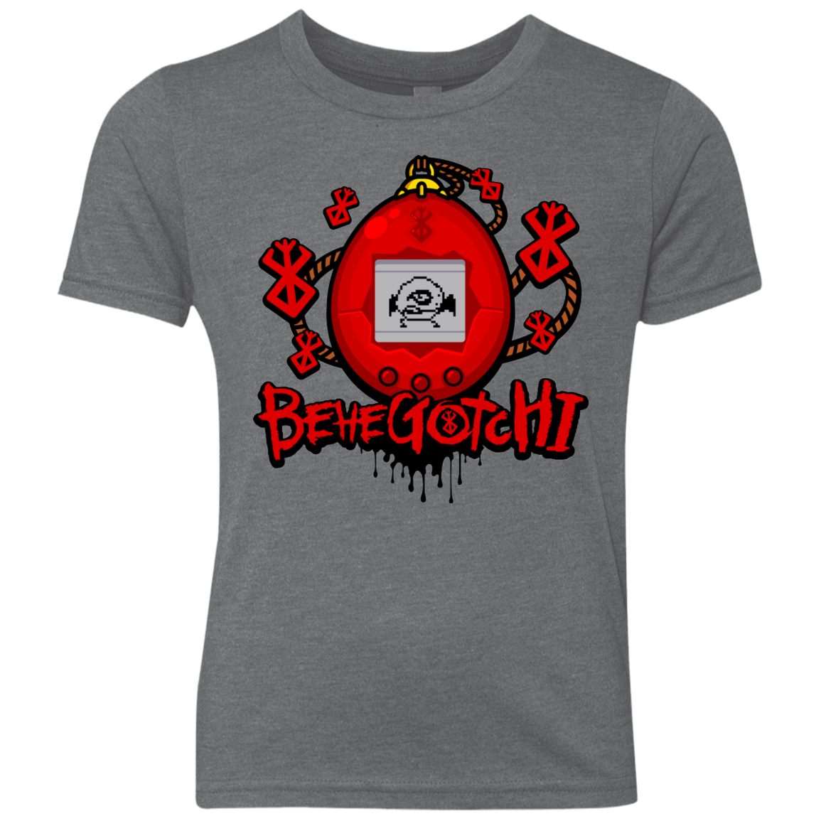 BeheGotchi Youth Triblend T-Shirt