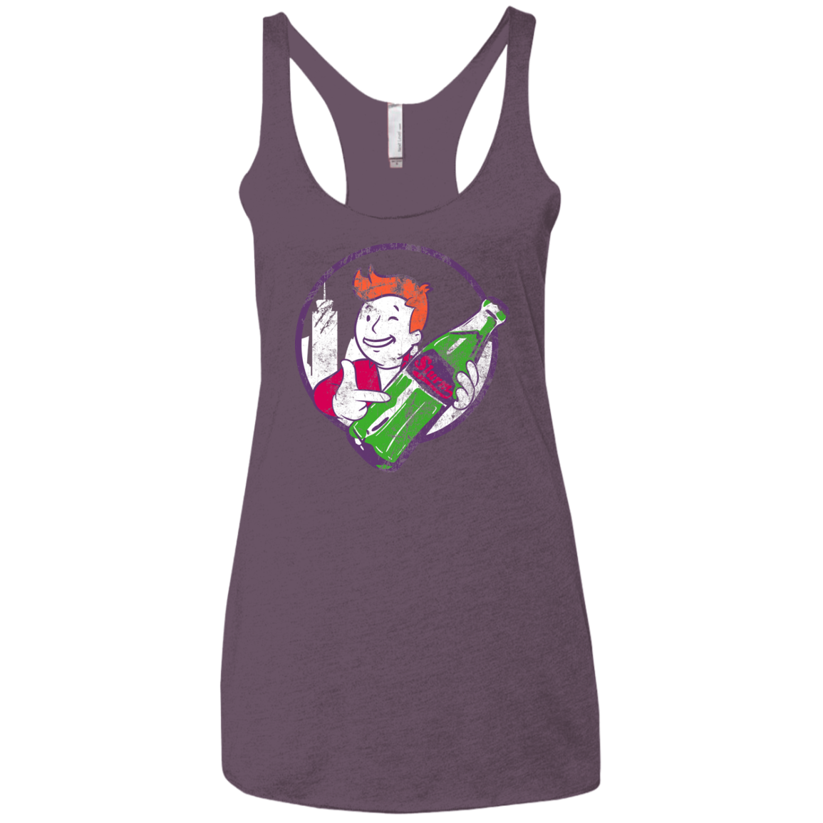 Slurm Cola Women's Triblend Racerback Tank