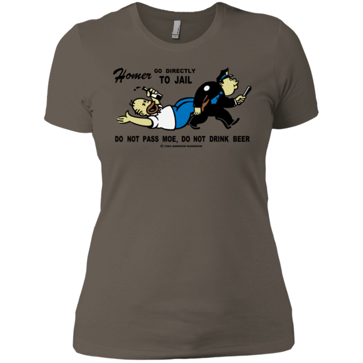 Do Not Pass Moe Women's Premium T-Shirt