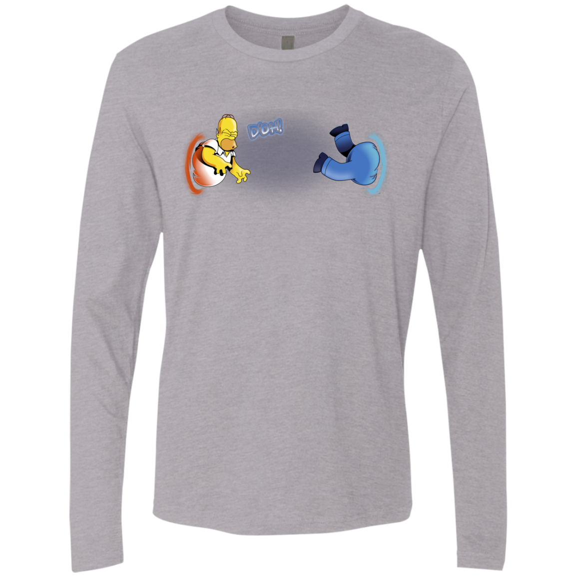 Portal D'oh Men's Premium Long Sleeve