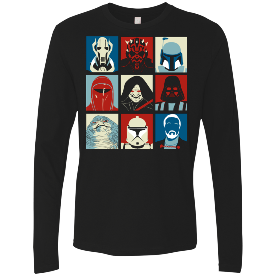 Villain Wars Pop Men's Premium Long Sleeve